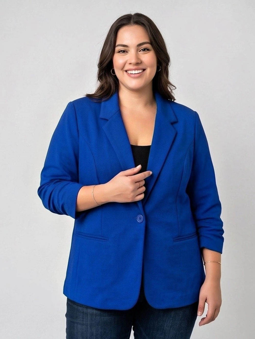 Women's Blue Blazer Like New